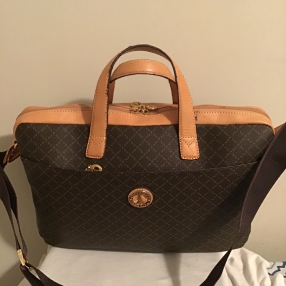 🔥LA TOUR  EIFFEL PARIS, vintage, has wear on leather see pics, gorgeous bag - Picture 7 of 16